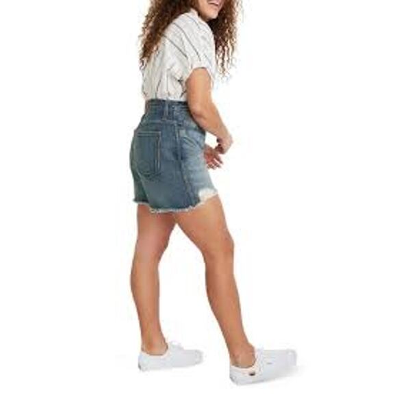 MADEWELL -Women's The Perfect Jean Short - Vintage Denim - 31-Blue-NWT - Picture 5 of 10